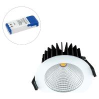 EVN LC44100102 EVN Lichttechnik LED-inbouwlamp LED LED vast ingebouwd 10 W Wit - thumbnail