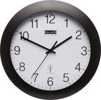 Zendergestuurde Wandklok 30 cm Analoog Wit/Zwart - thumbnail