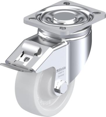 Blickle LH-SPO 100G-1-FI Zwenkwiel met rem Wieldiameter: 100 mm Draagvermogen (max.): 500 kg 1 stuk(s) Blickle LH-SPO 100G-1-FI Zwenkwiel met rem Wieldiameter: 100 mm Draagvermogen (max.): 500 kg 1 stuk(s)