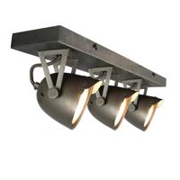 LABEL51 Spot Cap led - Zwart - Metaal - 3 Lichts - thumbnail