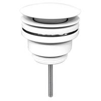 Differnz Differnz pop up afvoerplug design voor fontein - mat wit - thumbnail