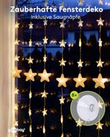 Kerstgordijn voor buiten - 80 LED - Lengte 1m - thumbnail