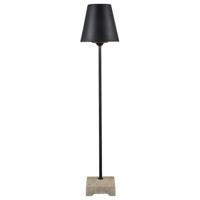 Lucca staande terraslamp 140cm zwart 456-750 - thumbnail