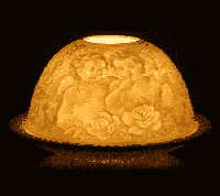 Sfeerlicht Porselein Whispering Angels - thumbnail