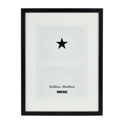 Fotolijst met passe partout - zwart - 21x30 cm Fotolijst met passe partout - zwart - 21x30 cm