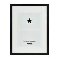 Fotolijst met passe partout - zwart - 21x30 cm - thumbnail