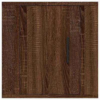 Tv-wandmeubels 2 st 40x34,5x40 cm bruineikenkleurig