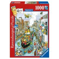 Fleroux Pakjesboot 12 Puzzel 1000 Stukjes - thumbnail