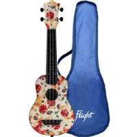 Flight Travel Series TUS40 Pizza sopraan ukelele met gigbag - thumbnail
