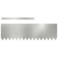Tuinrand 20 pcs Zilver 100 x 0.05 x 20 cm Gegalvaniseerd staal - thumbnail
