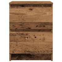 Tv-meubel 40x35x54 cm spaanplaat oud hout - thumbnail