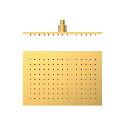 Hoofddouche Tres Selection | 22x32 cm | Rechthoek | 24k Goud mat
