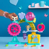 BANDAI - Littlest Pet Shop - Fun Factory boxset - Speelset met 2 dieren, decor en accessoires - BF00519 - thumbnail