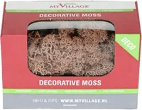 My Village Rendiermos bruin 50g - thumbnail