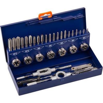 Rotec Handtap-/snijplatenset 33-delig m3-m12