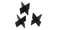Voegkruis herbruikbaar zwart 3 mm 50x55 mm (50 st) bestrating Gardenlux - Gardenlux - thumbnail