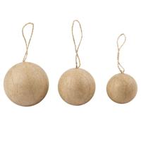 Creativ Company Papier-maché hanger rond, 105st. - thumbnail