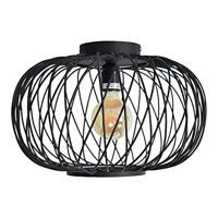 Urban Interiors Plafondlamp 'Twist' Ø37cm, kleur Zwart - thumbnail