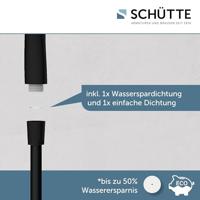 Schütte CAPRI Doucheset | 3 Functies | Mat zwart - 64996 - thumbnail