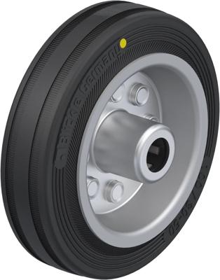 Blickle VE 100/12R-EL Wiel met hoog draagvermogen Wieldiameter: 100 mm Draagvermogen (max.): 70 kg 1 stuk(s)