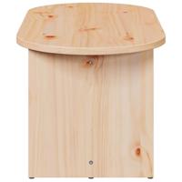 Salontafel Naturel 80 x 39.5 x 35 cm Massief grenenhout - thumbnail