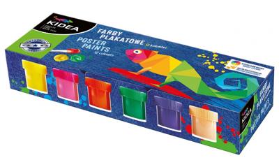 Kidea verf 12 kleuren 20 ml