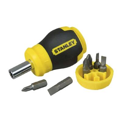 Stanley handgereedschap Multibit Stubby Schroevendraaier - 0-66-357