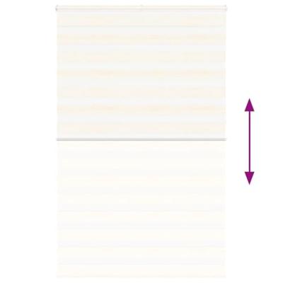 VidaXL Zebra rolgordijn 150x230 cm stofbreedte 145,9 cm marmerbeige
