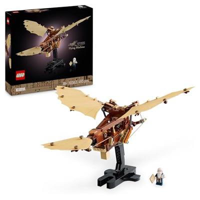 LEGO Icons de vliegmachine van Leonardo da Vinci 10363 - thumbnail
