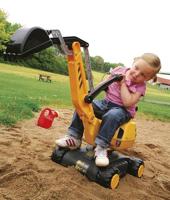 Rolly Toys Rolly rollydigger graafmachine 102x43x74cm geel - thumbnail