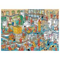 Jan Van Haasteren legpuzzel - de ambachtelijke brouwerij, 1000st. - thumbnail