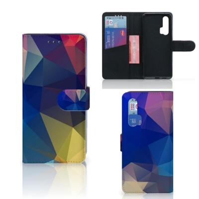 Honor 20 Pro | Book Case | Polygon Dark Honor 20 Pro | Book Case | Polygon Dark