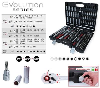 KS Tools 9170795 917.0795 Dopsleutelset 195-delig