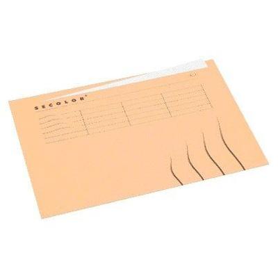 Vouwmap secolor tabrand a4 recy karton 250gr be | 25 stuks