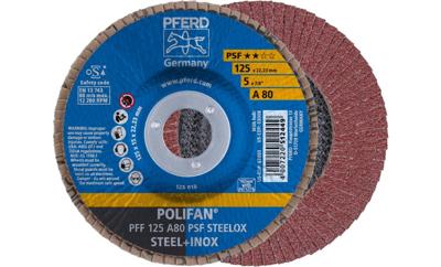 PFERD TOOLS 67648125 PFF 125 A 80 PSF STEELOX Lamellenschijf Diameter 125 mm Boordiameter 22.23 mm RVS, Staal 10 stuk(s) PFERD TOOLS 67648125 PFF 125 A 80 PSF STEELOX Lamellenschijf Diameter 125 mm Boordiameter 22.23 mm RVS, Staal 10 stuk(s)