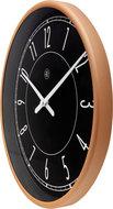 NeXtime NX-7331 Wandklok NXt Jason Ø 30 Cm Zwart - thumbnail