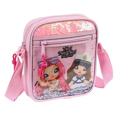 Schoudertas Na!Na!Na! Surprise Sparkles Roze (16 x 18 x 4 cm)