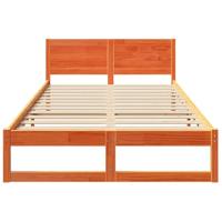 Bedframe Wasbruin 120 x 200 cm Massief grenenhout - thumbnail