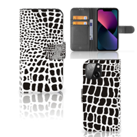 iPhone 13 Mini | Telefoonhoesje | Met pasjeshouder | Slangenprint - thumbnail