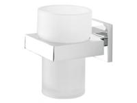 Tiger Items Bekerhouder RVS geborsteld 8x11.5x10.5cm CO282620946 - thumbnail