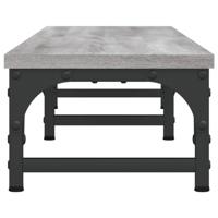 Monitorstandaard 105x23x15,5 cm bewerkt hout grijs sonoma - thumbnail