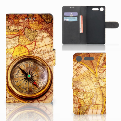 Sony Xperia XZ1 | Flip Cover | Kompas Sony Xperia XZ1 | Flip Cover | Kompas