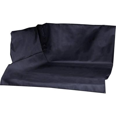 cartrend 10853:CARTREND Hoedenplank Polyester (l x b x h) 92 x 260 x 280 mm Zwart