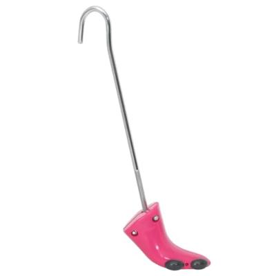 Schoenspanners met schoenlepel EU 34-40 kunststof roze