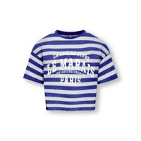 Kids ONLY zomer t-shirt S/S meisjes - loose fit - blauw - Kogolivia - thumbnail