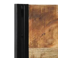 Hoofdeinde 100 cm massief hout mango en ijzer - thumbnail
