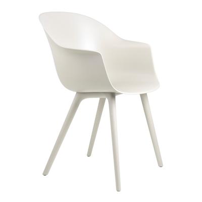 Gubi Bat Stoel Plastic Outdoor - Alabaster White