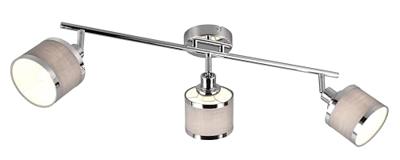 Trio Design opbouwspotArosa nikkel 3-lichts - 812100306