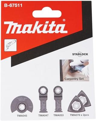 Makita Accessoires Timmerman set 5Stk - B-67511 - B-67511