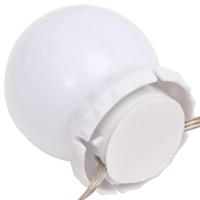 VidaXL Spiegelverlichting met 8 led-lampen warmwit en koudwit - thumbnail